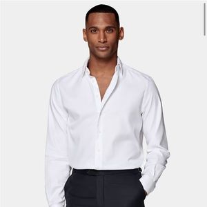 Hugo Boss White Button Down Shirt
